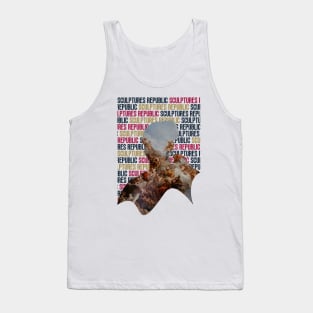 David sculpture graphic design Tank Top